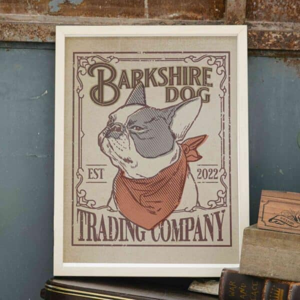 Frenchie Bandana<div>Giclée Print</div>